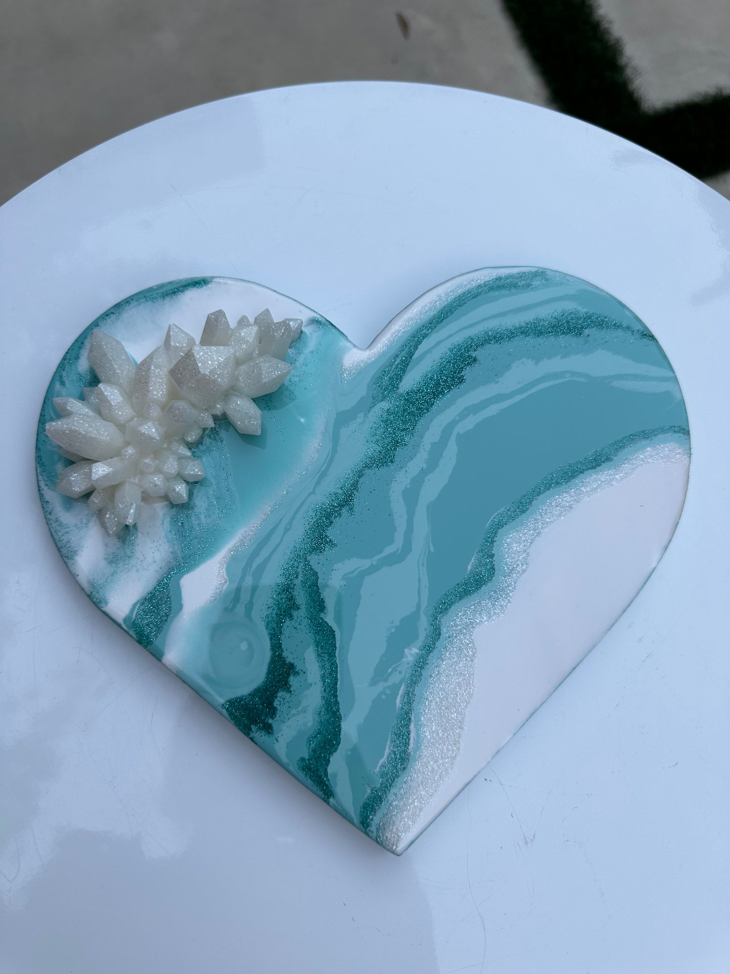 Aquamarine Heart #2